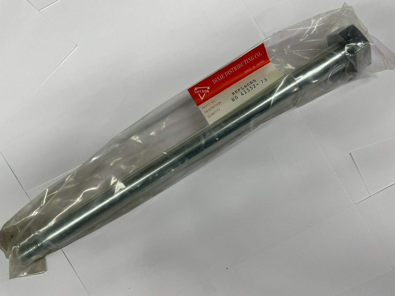 Harley Davidson rear axle OEM # 41552-73 3/4"x11+1/2" 1973-1984 FXR FL FLH FX