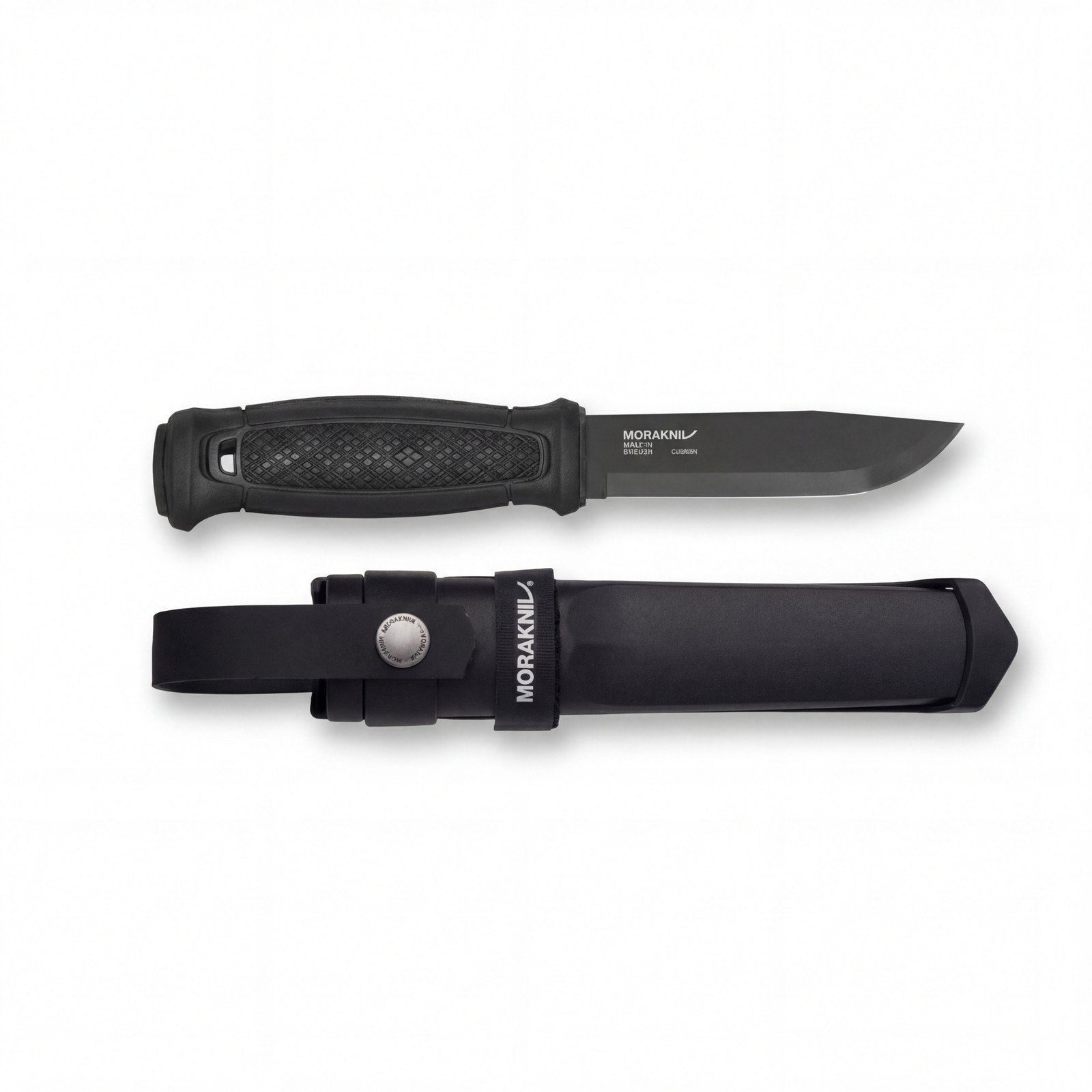 Morakniv Garberg BlackBlade Fixed Blade Knife 4.25” Carbon Steel Full Tang Ou...