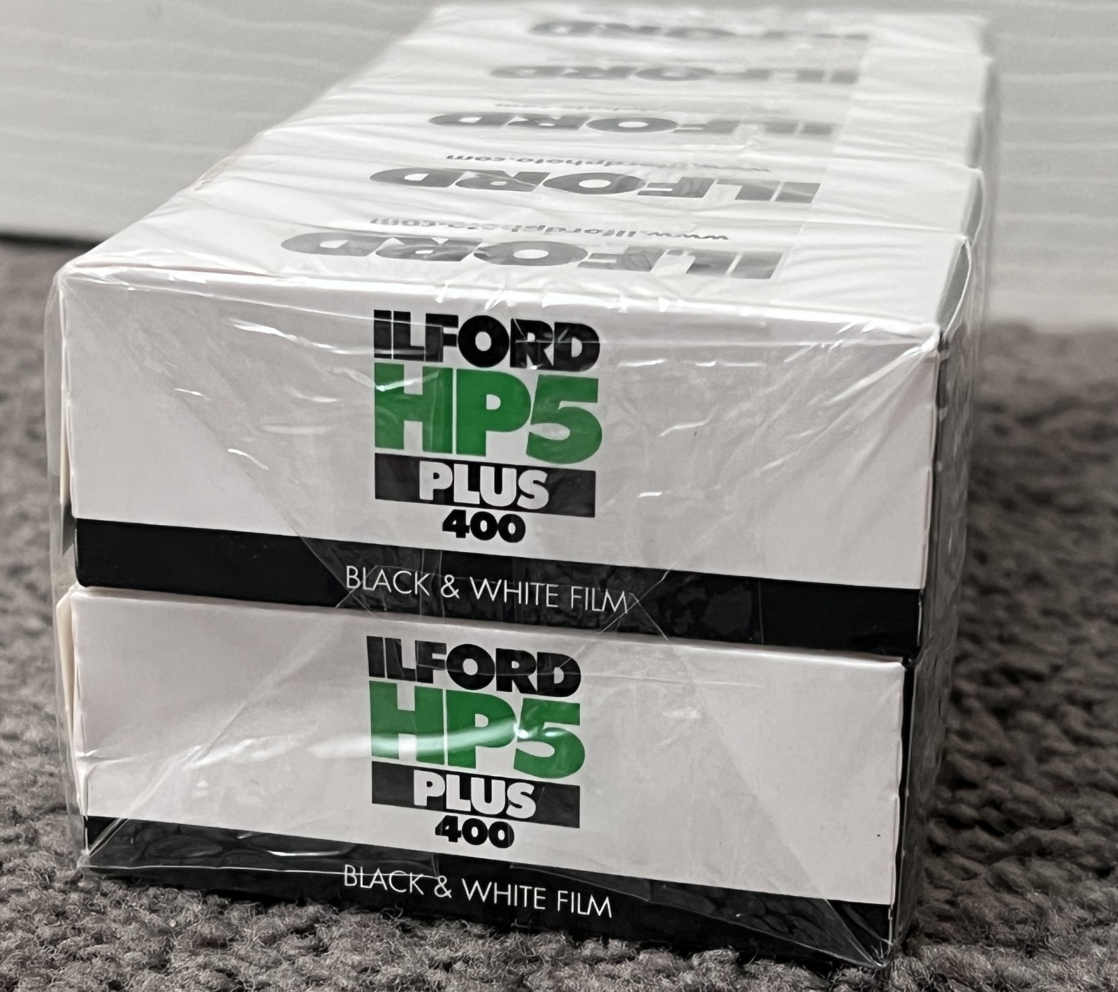 10 Rolls Ilford HP5 Plus 400 120 Black and White Negative Print Film, 1629017