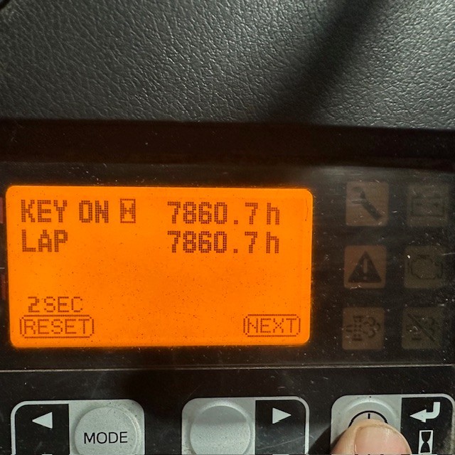 2020 Toyota 8FD40U 9000lb Diesel Used Forklift Triple Mast Sideshift 7860 Hours