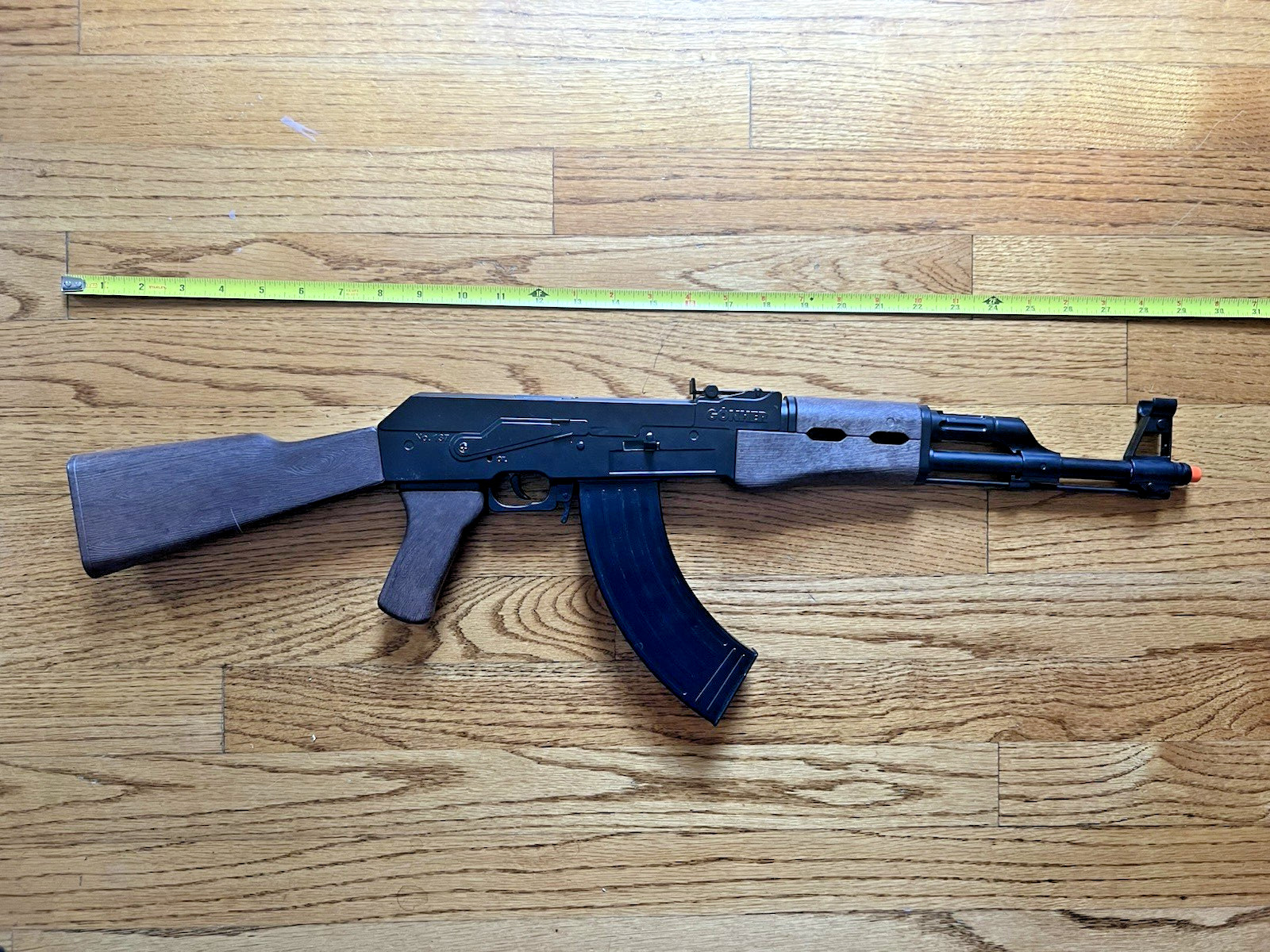 Gonher AK-47 Style Cap Gun Rifle - Black Finish 138/6 * Made in Spain