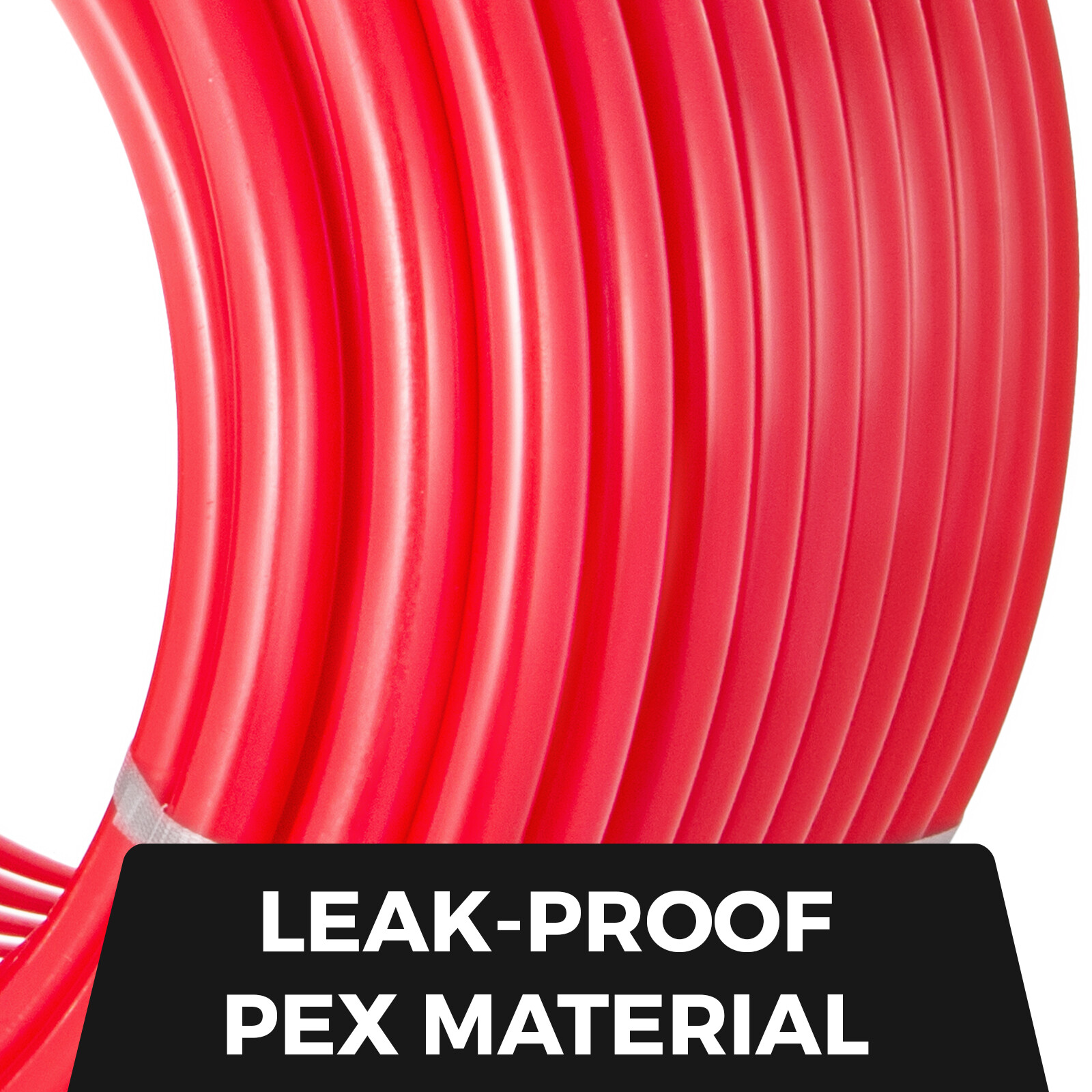VEVOR 1" x 300ft PEX Tubing for Htg/Plbg/Potable Water Red