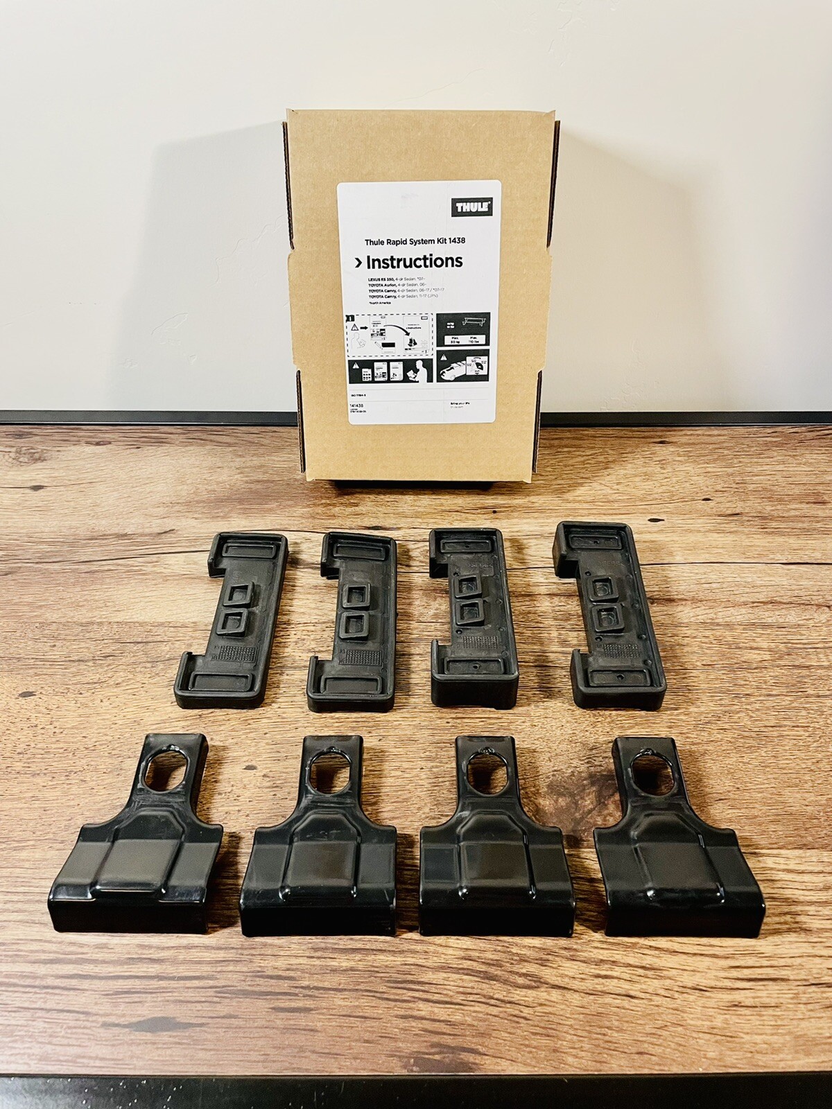 Thule Fit Kit 1438 -- (Authentic Thule 1438) -- For Lexus & Toyota Models!