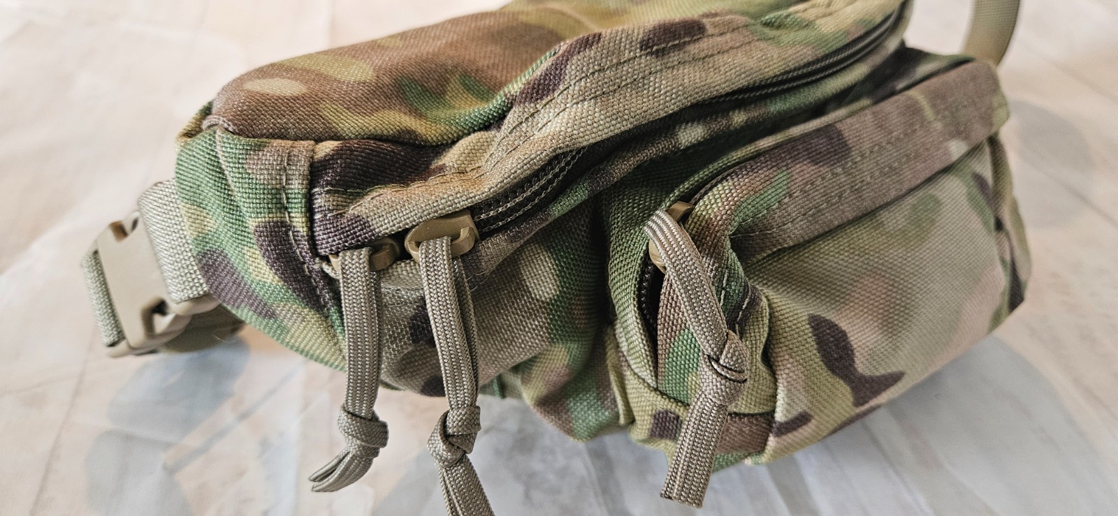 London Bridge Trading Three Zipper Waist Fanny Pack OCP Multicam LBT-2641B