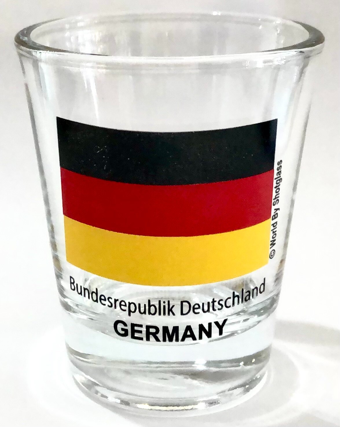 GERMANY FLAG SHOT GLASS SHOTGLASS