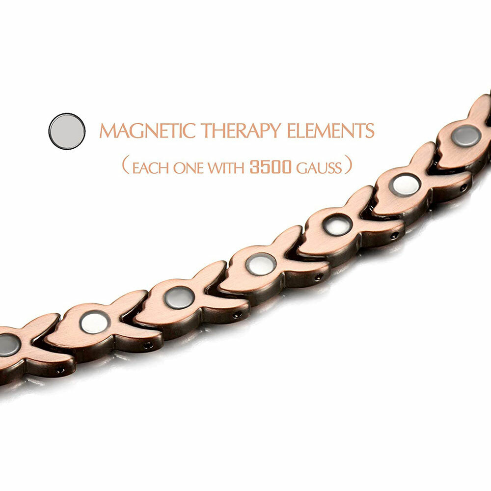 Pure Copper Arthritis Therapy Magnetic Bracelet for Women