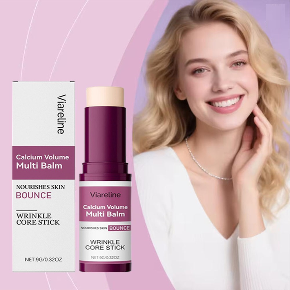 2Pack Calcium Volume Multi Balm Wrinkle Core Stick Collagen Moisturing Stick
