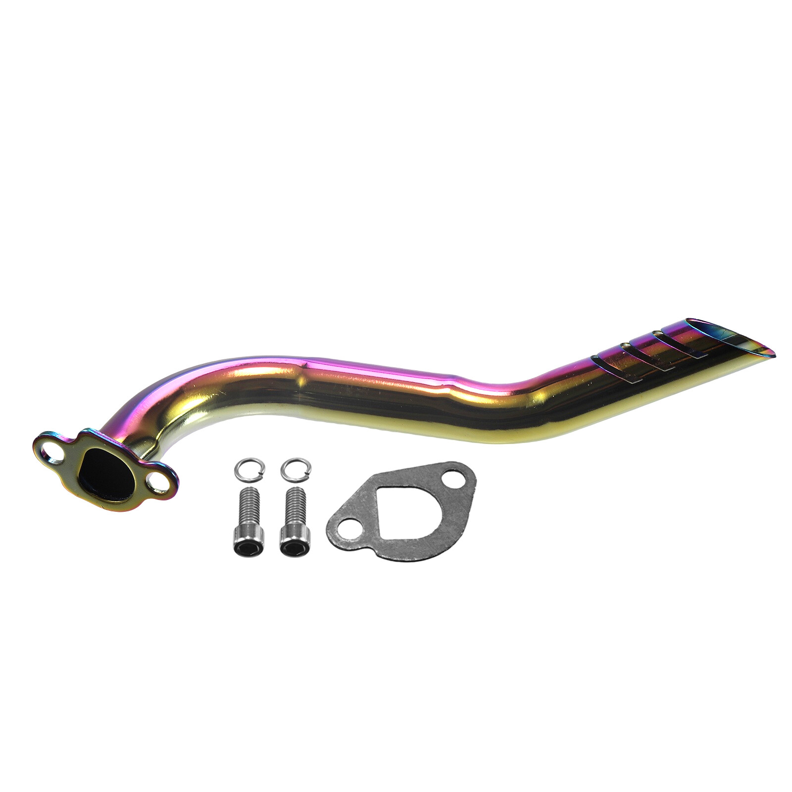 Colorful Exhaust Pipe Header For Predator 212cc 224cc 196cc 5.5hp 6.5hp Go Kart
