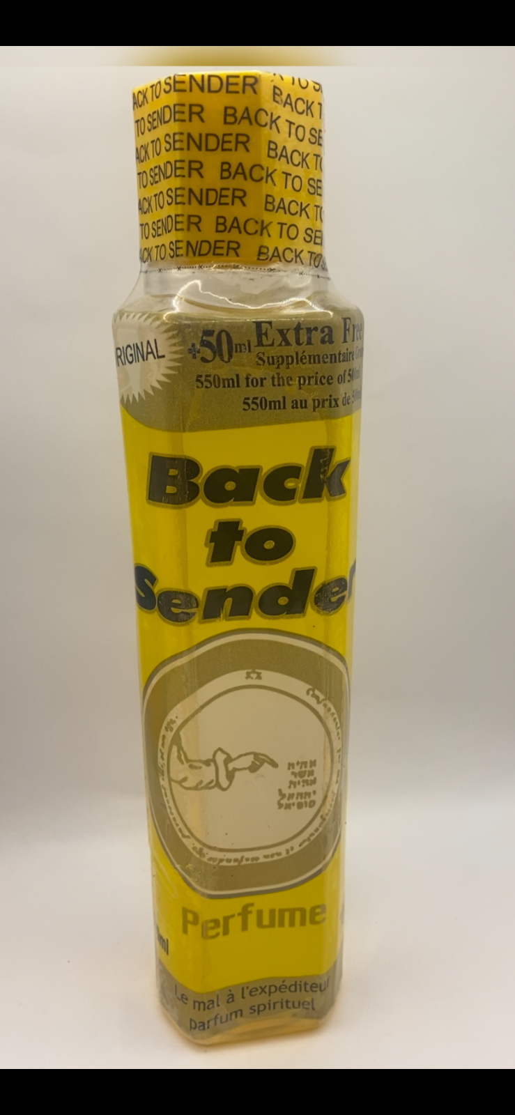 Back to sender spiritual perfume 500ml