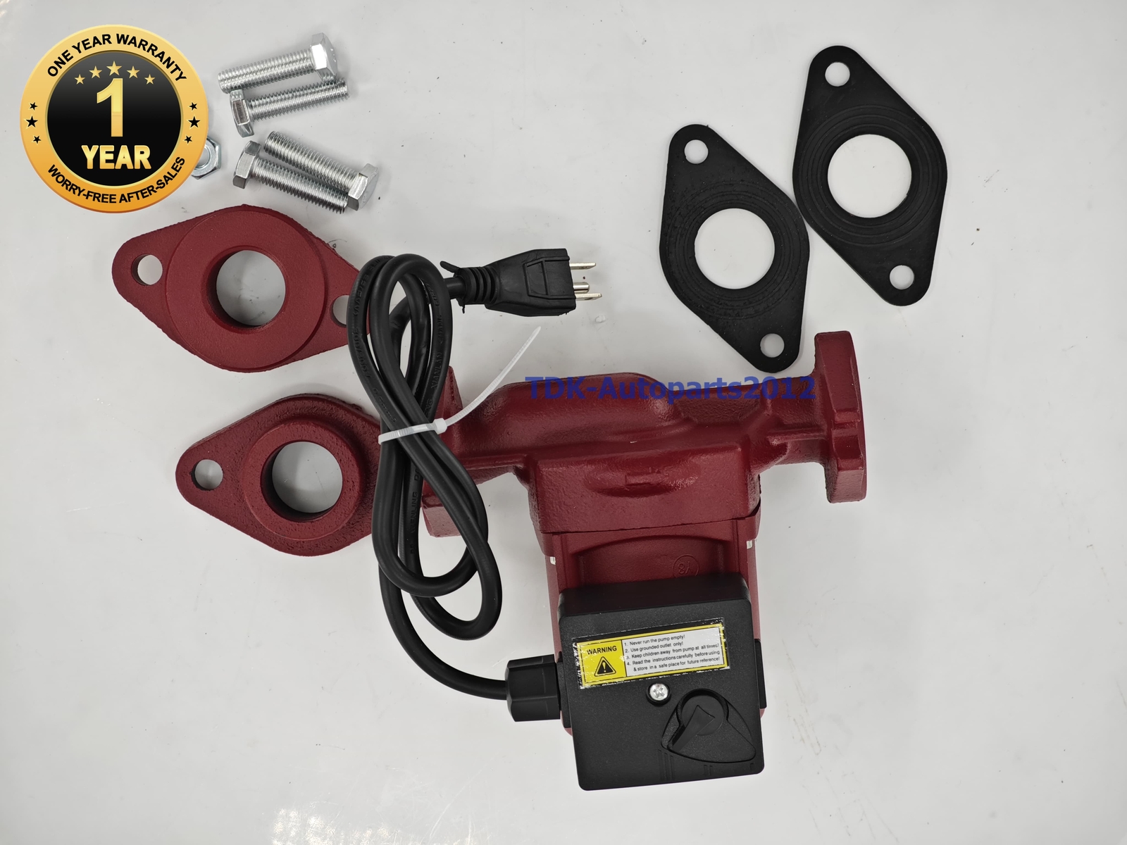 For Grundfos 95906630 UPS26-150F Cast Iron Circulator Pump 115V 1/3 HP Cast Iron