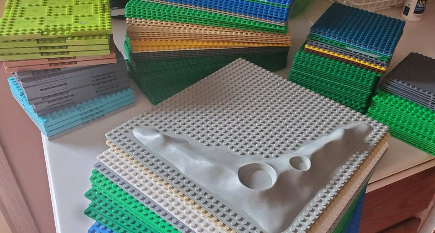 Genuine LEGO Baseplates 32x32 - 32X16 - 16x16 and more - Pick sz and color