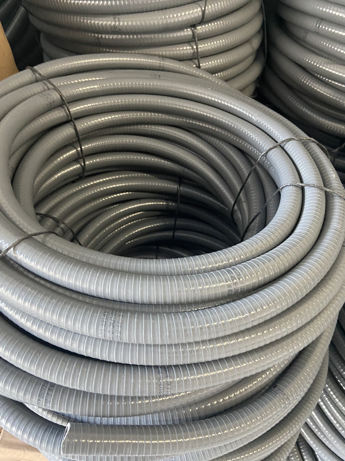 1/2" x 100' Flexible Liquid Tight, Non-Metallic Conduit - UL Listed.