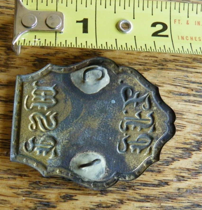 CIVIL WAR ERA PENNSYLVANIA FIRE ZOUAVES KEPI HAT INSIGNIA