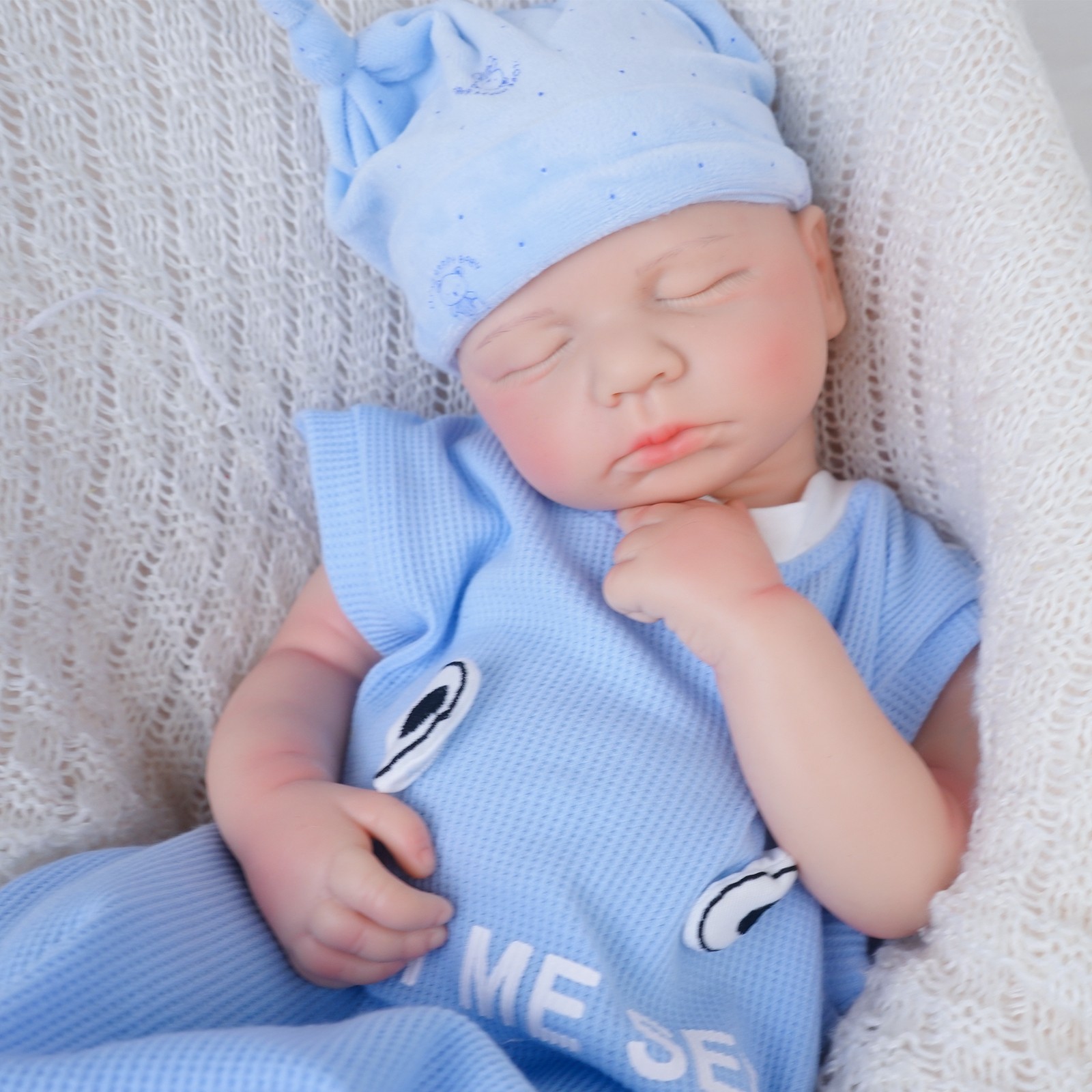 52cm Reborn doll, silicone doll, handmade, crafts, children's toys,gifts