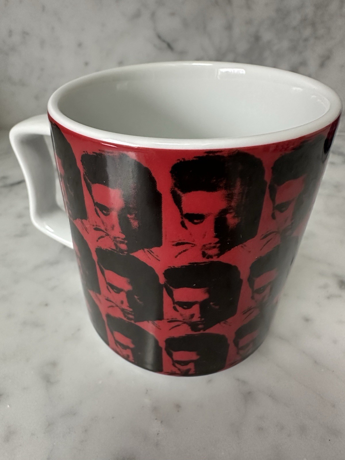 SET Of 4 Andy Warhol ELVIS Rosenthal Studio Line Coffee Tea Mug NEW in BOX