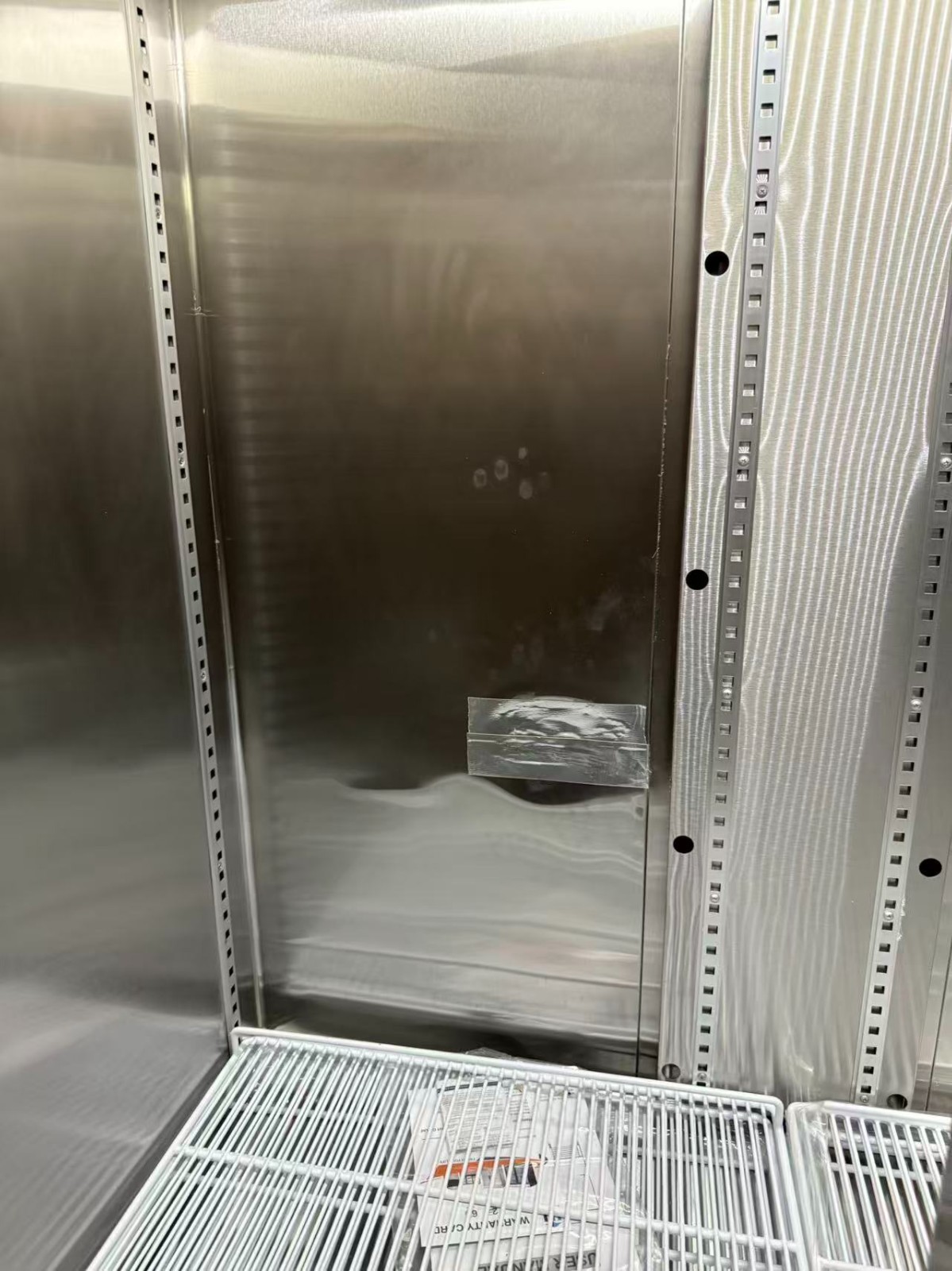 Westlake 54" Commercial Freezer Double Door Stainless Steel - DAMAGED