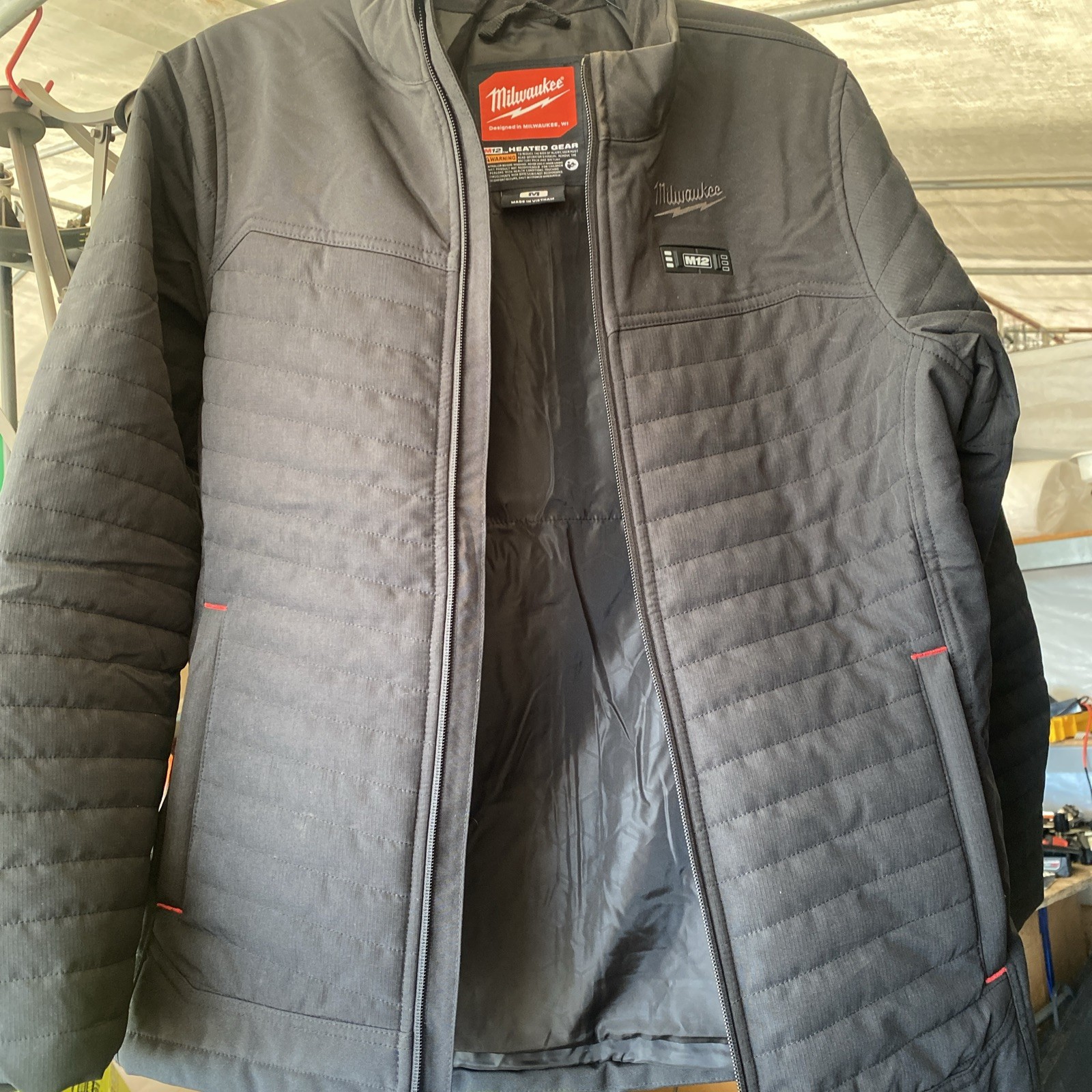 Milwaukee M12 Axis Women's Heated Jacket Kit Black Size S F102 Medium