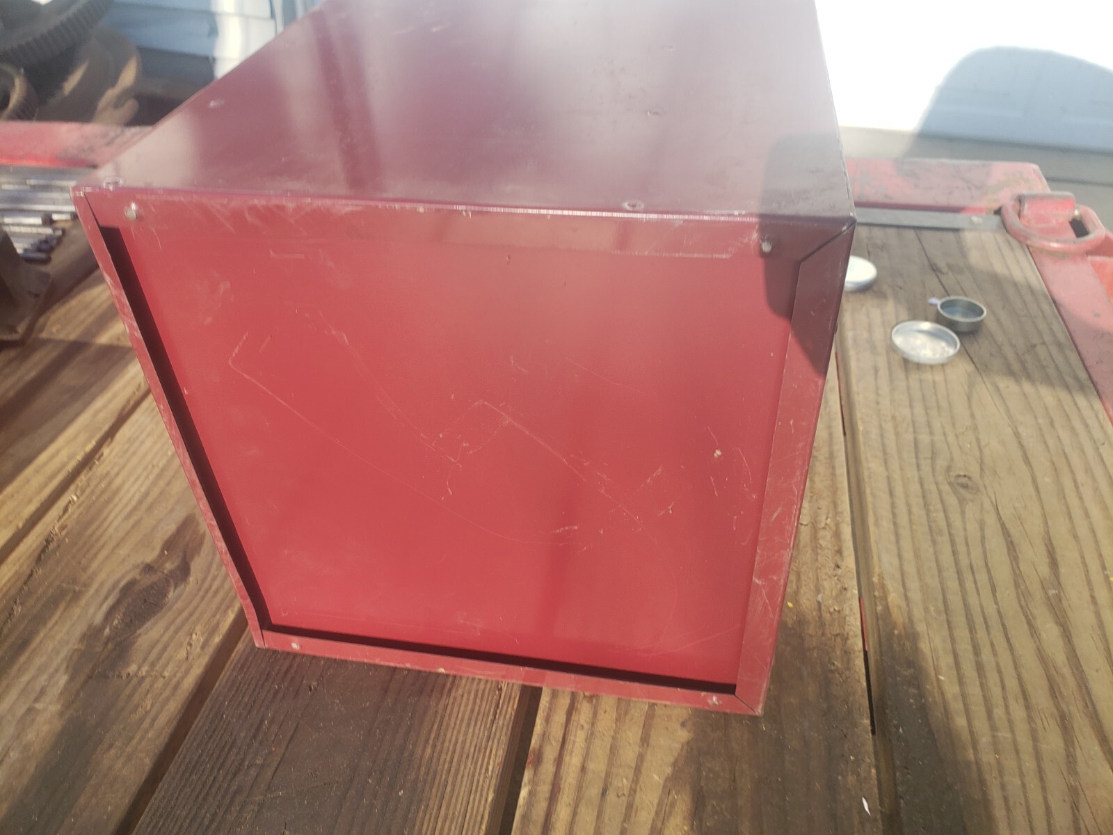 Original E. Edelmann Parts Cabinet