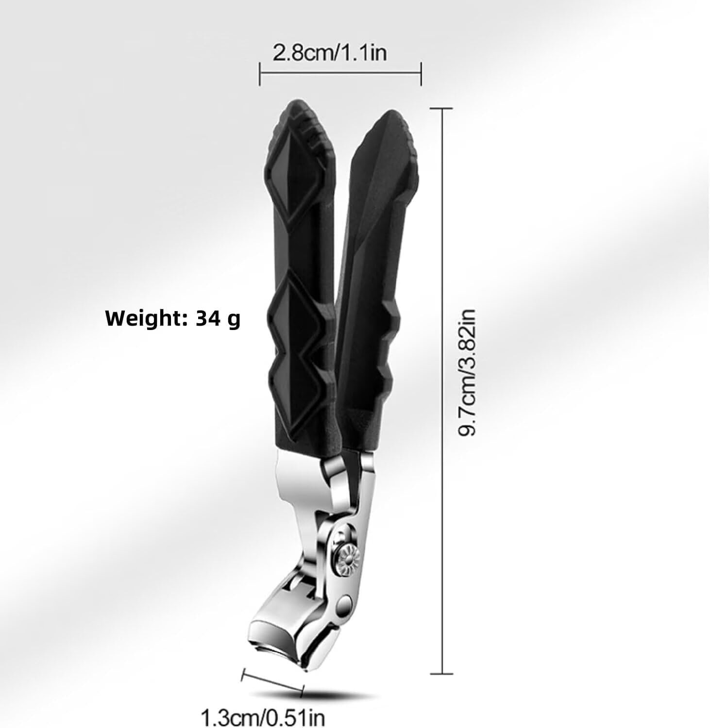 Extra Large Toe Nail Clippers For Thick Nails Heavy Duty Stainless Professional