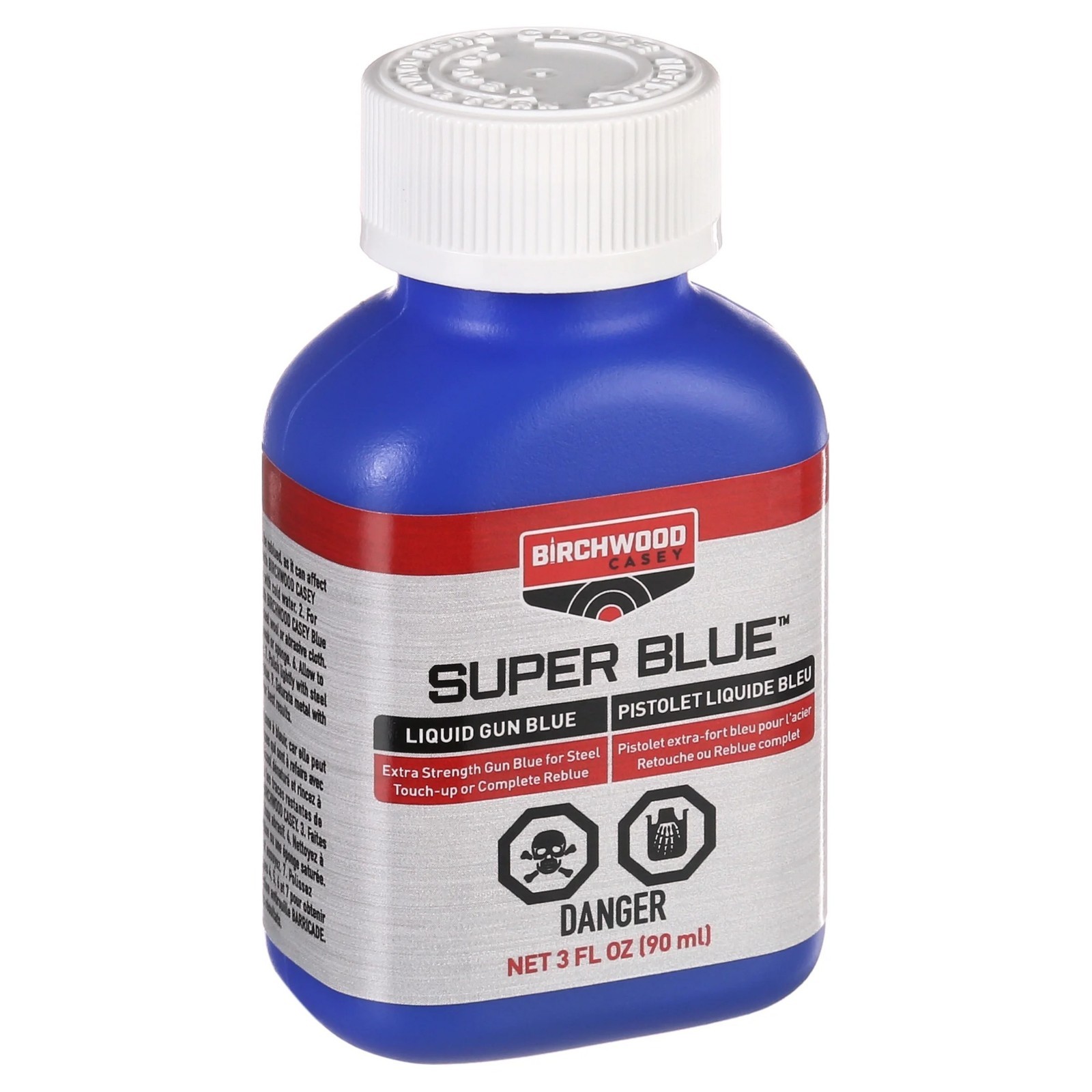 Birchwood Casey SUPER BLUE Liquid Gun Blue FOR BLUEING POLISHED HARDENED STEELS
