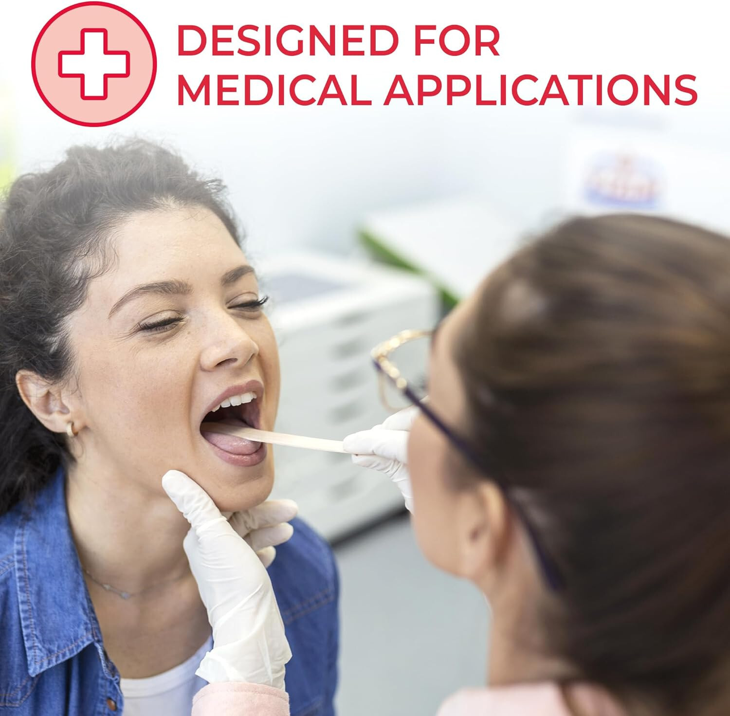 Ever Ready First Aid Medical 6" Wood Tongue Depressors Adults Children - 100CT