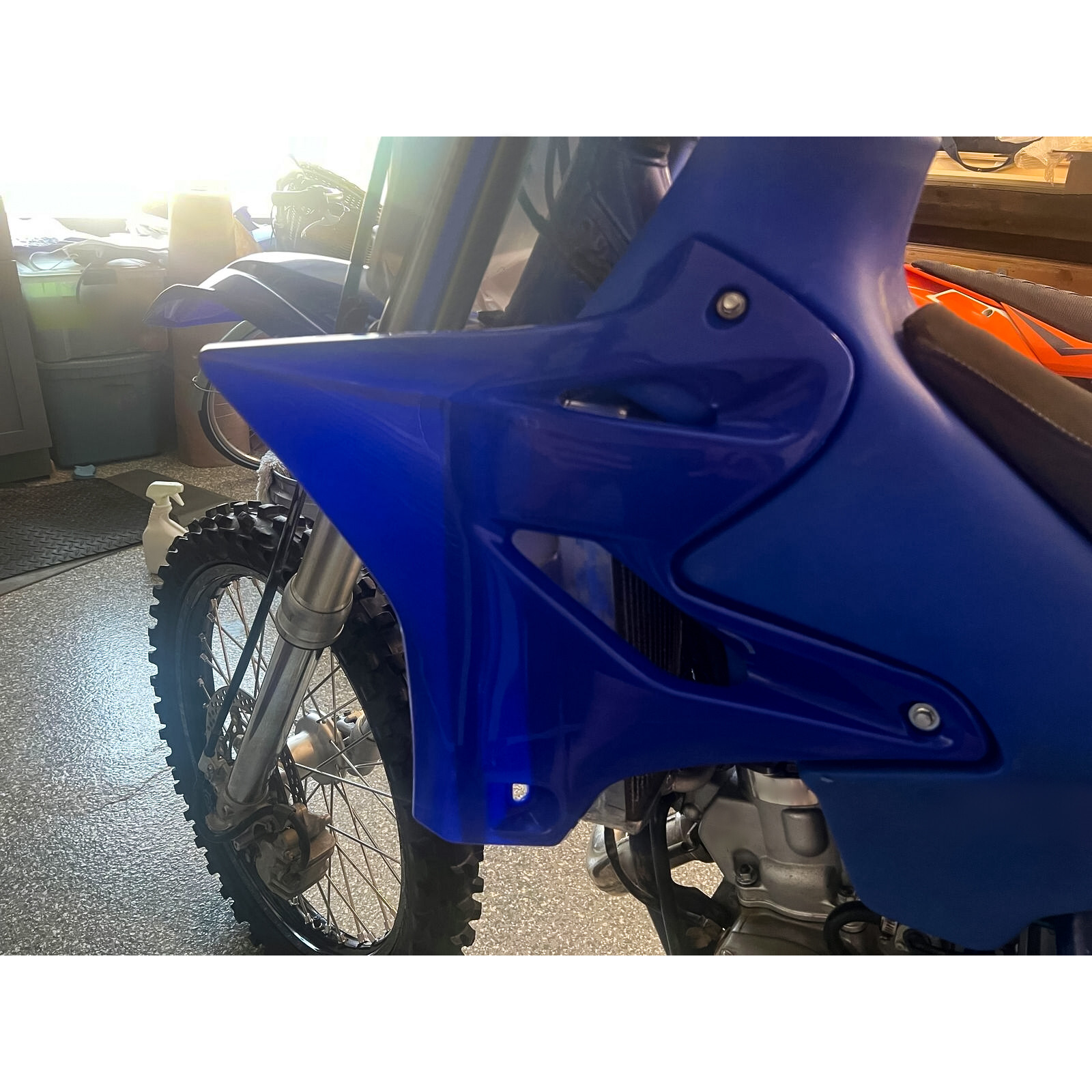 Restyle Plastic Kit Set 2018 Style Blue For Yamaha YZ125 YZ250 2002-2014