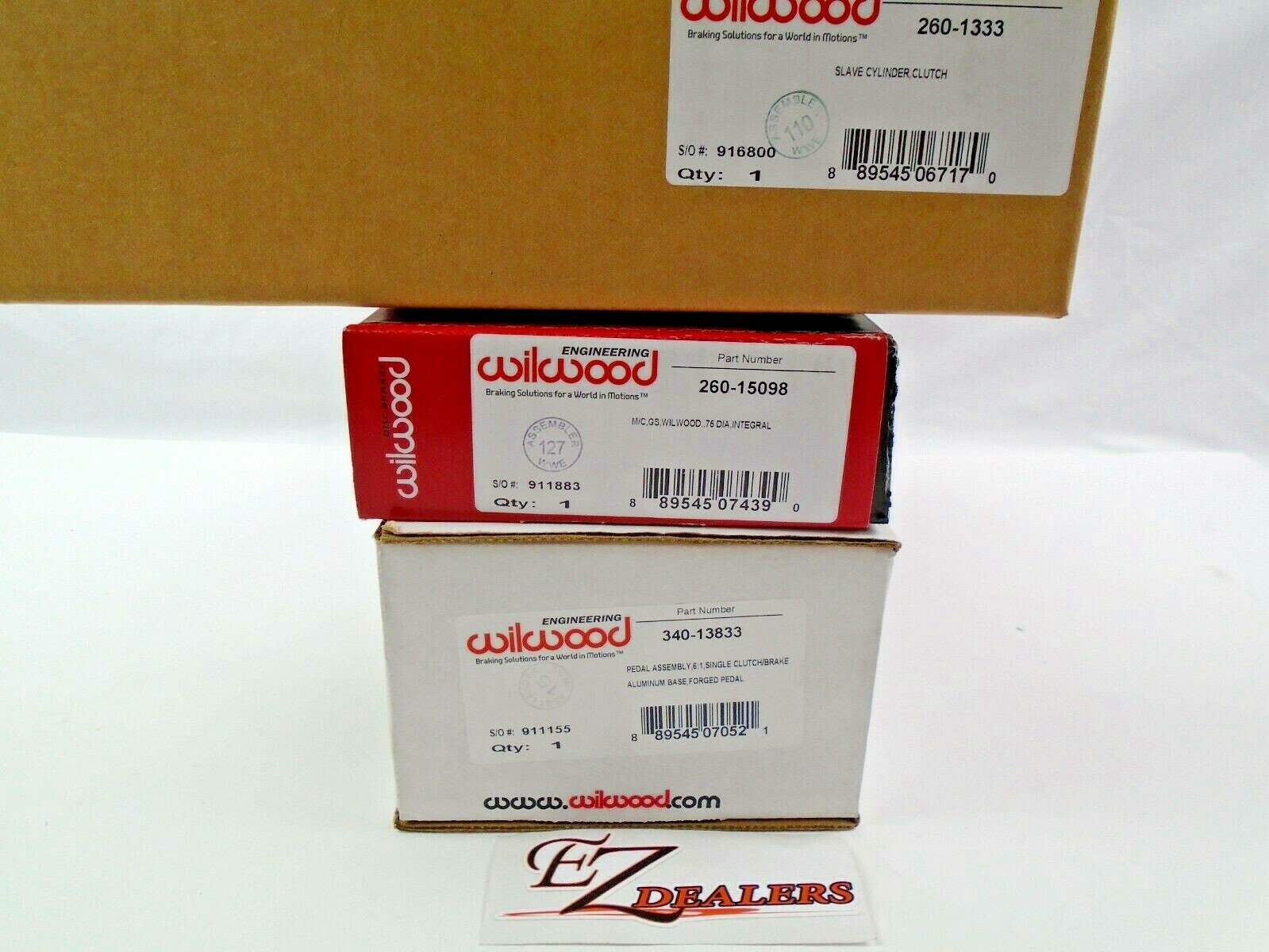 Wilwood 341-15169 Floor Mount Clutch Pedal Kit