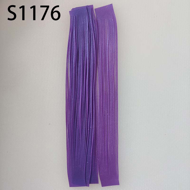 Std1159-1192 Silicone Skirt Tab Replacement Material Jig Lure Skirts 100ct