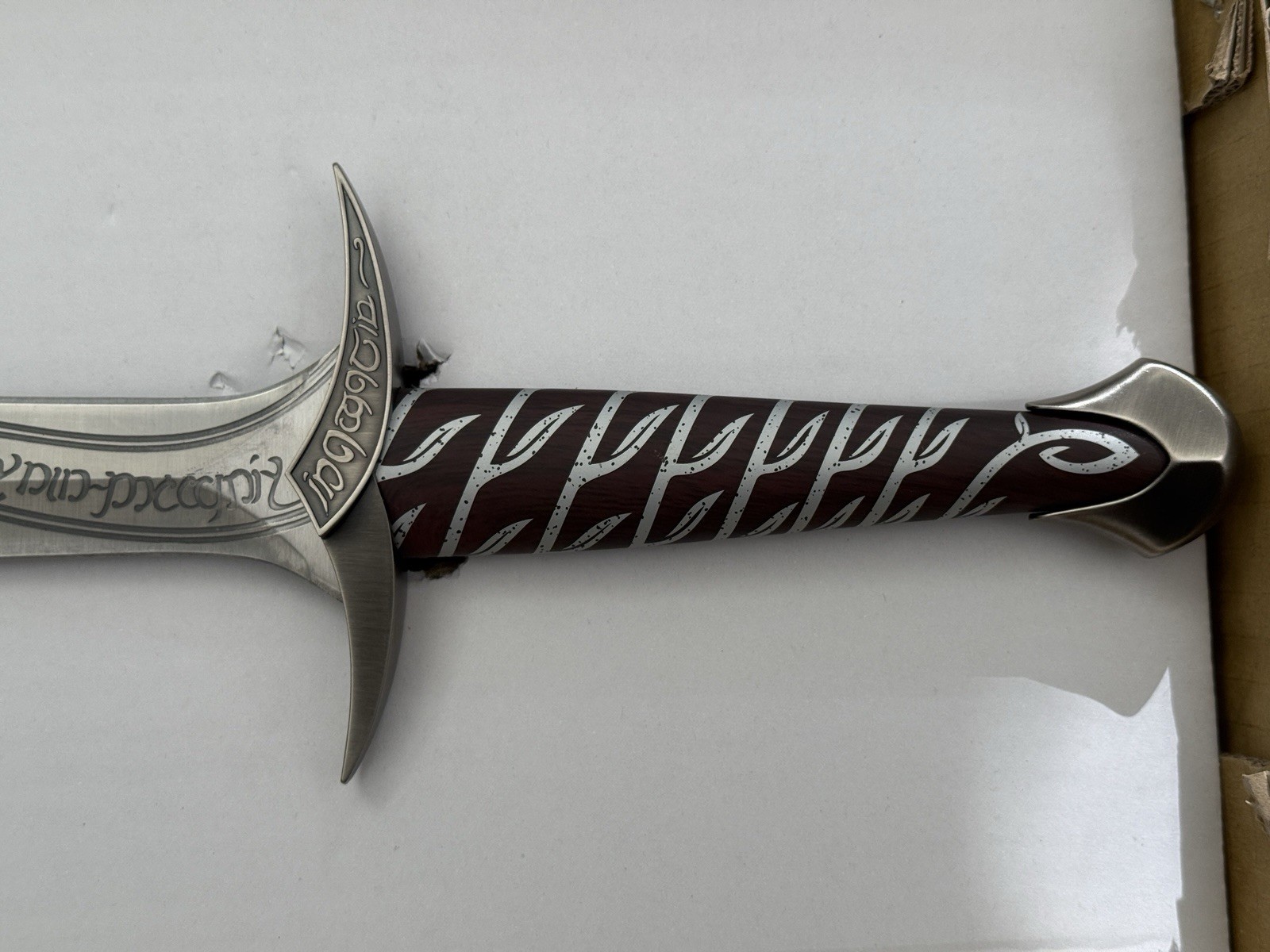 United Cutlery Lord Of The Rings Sting Sword Signed By Elijah Wood PROOF
