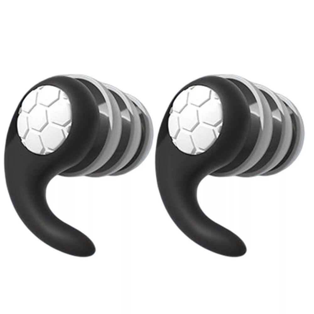 Reusable Silicone Ear Plugs Noise Cancelling Earplugs Protector Study Sleep Swim