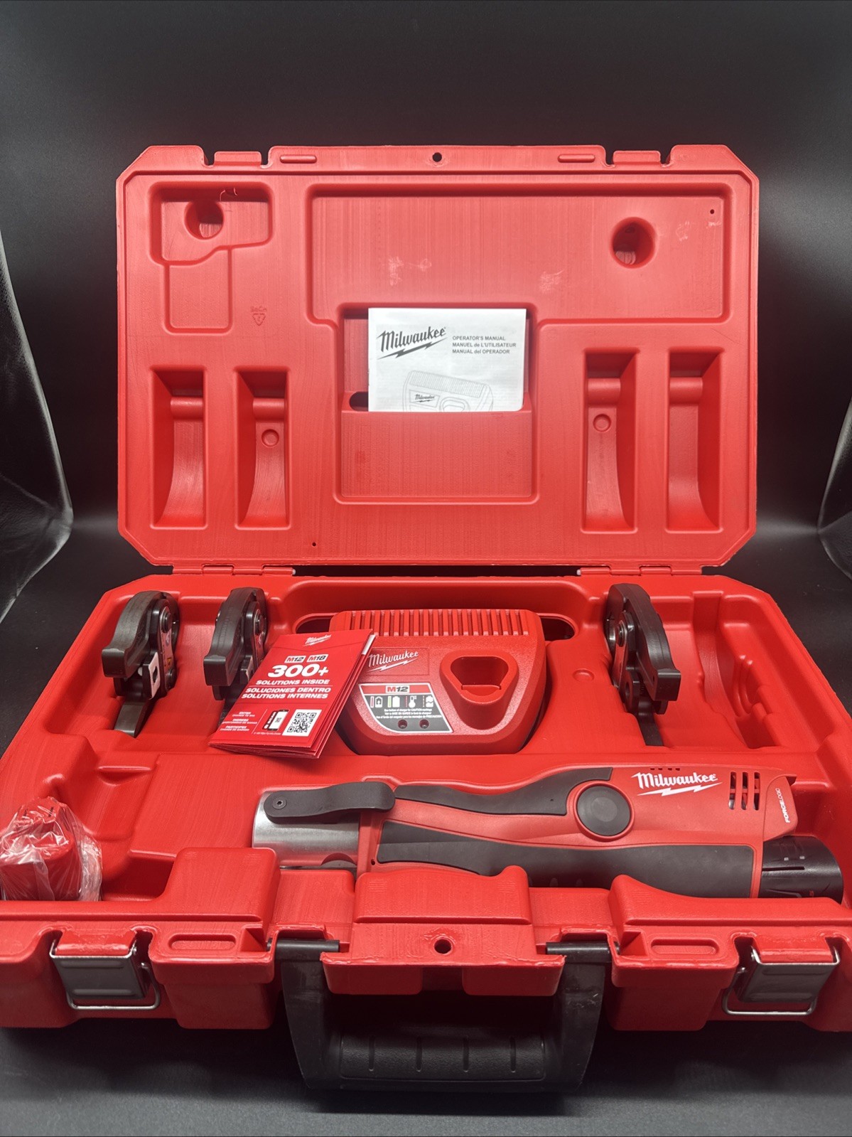 Milwaukee 2473-22 M12 Lithium-Ion Force Logic Press Tool Kit w/ Jaws #2