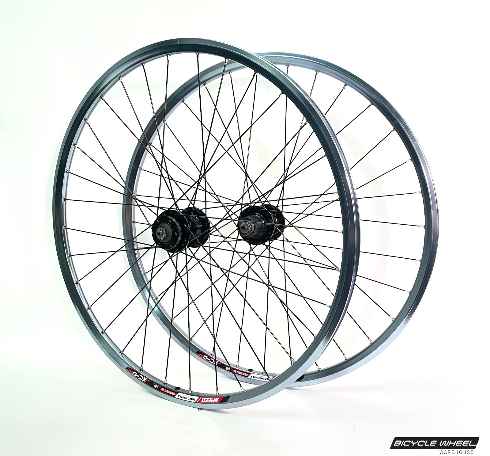 Speed Tuned XC-D 26" 6-bolt Disc Brake Quick Release Bicycle Wheel Set