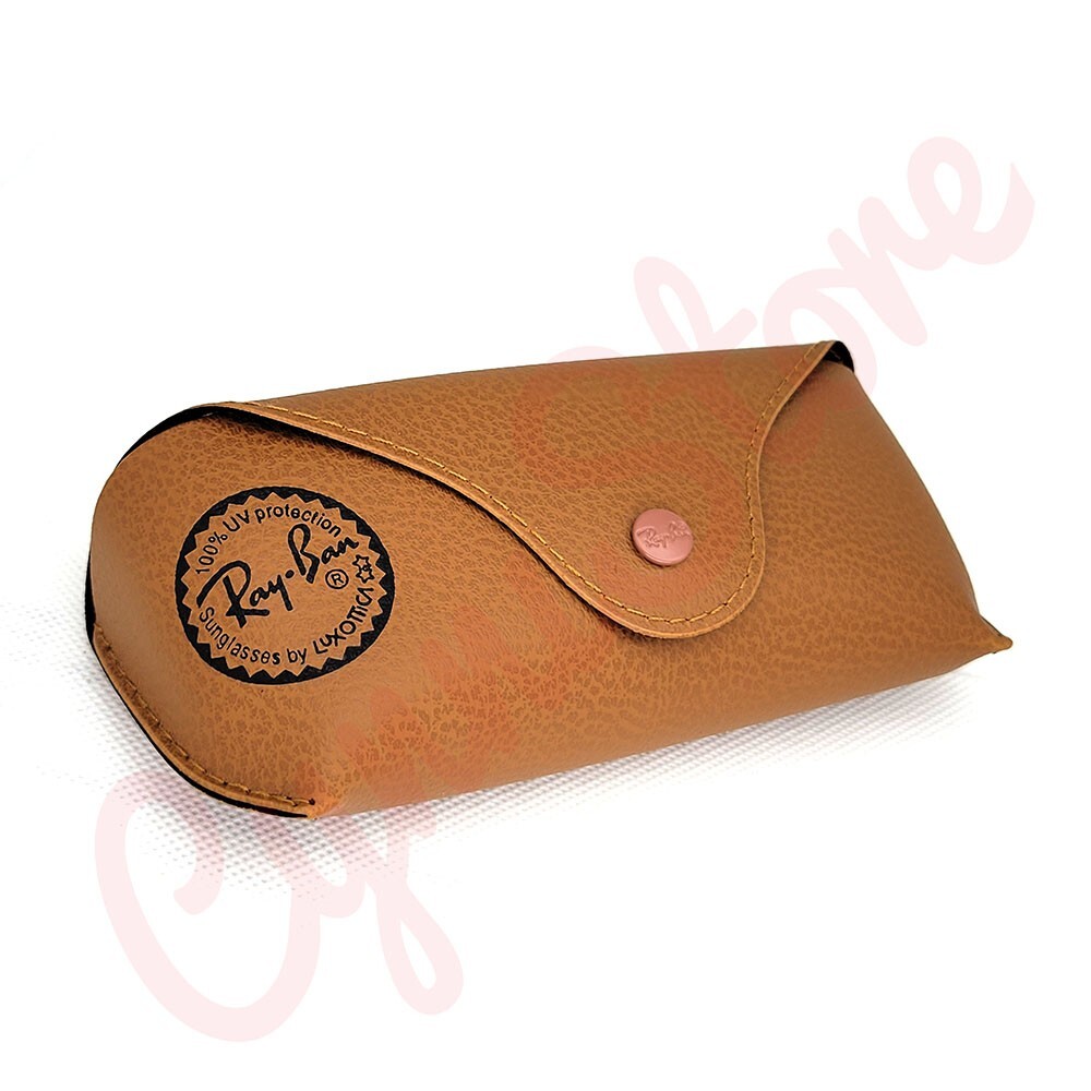 Ray Ban Universal Brown Medium Soft Case for Sunglasses & Eyeglasses with Cloth
