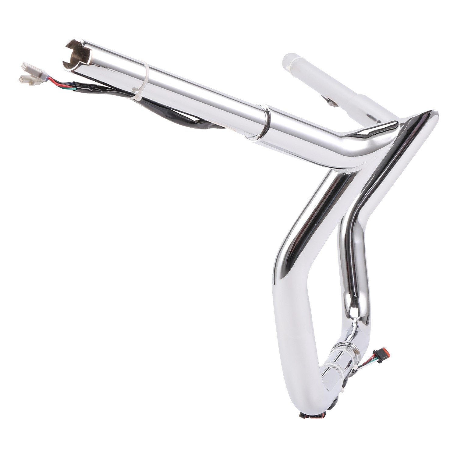 Bar 10" 12" 14" Pre-Wired Handlebars for Harley Street Glide Electra Glide FLHX