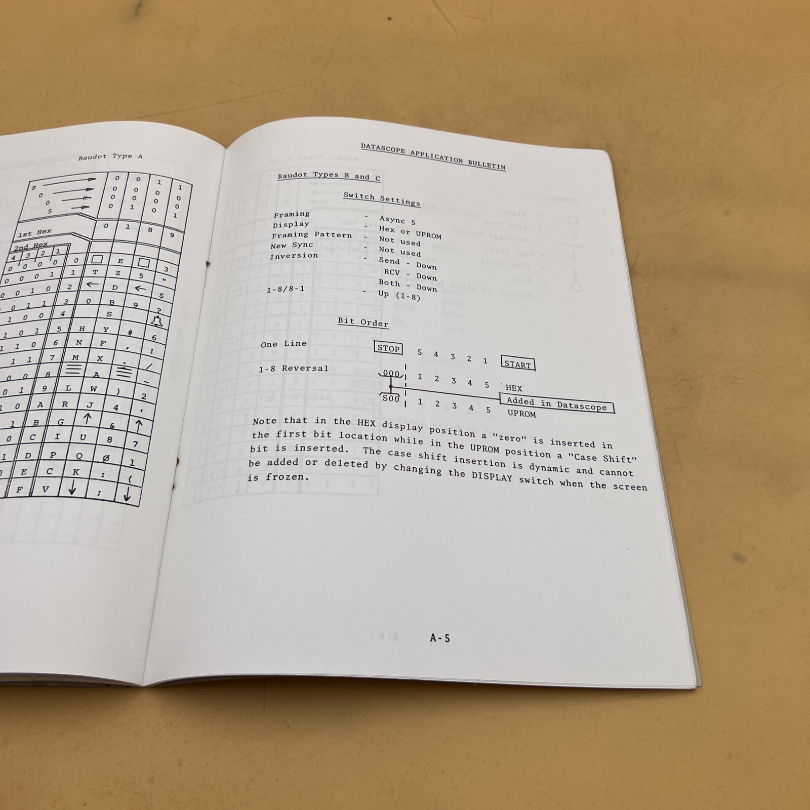 Spectron Datascope Model D-601C Maintenance Instruction Manual Guide, Original