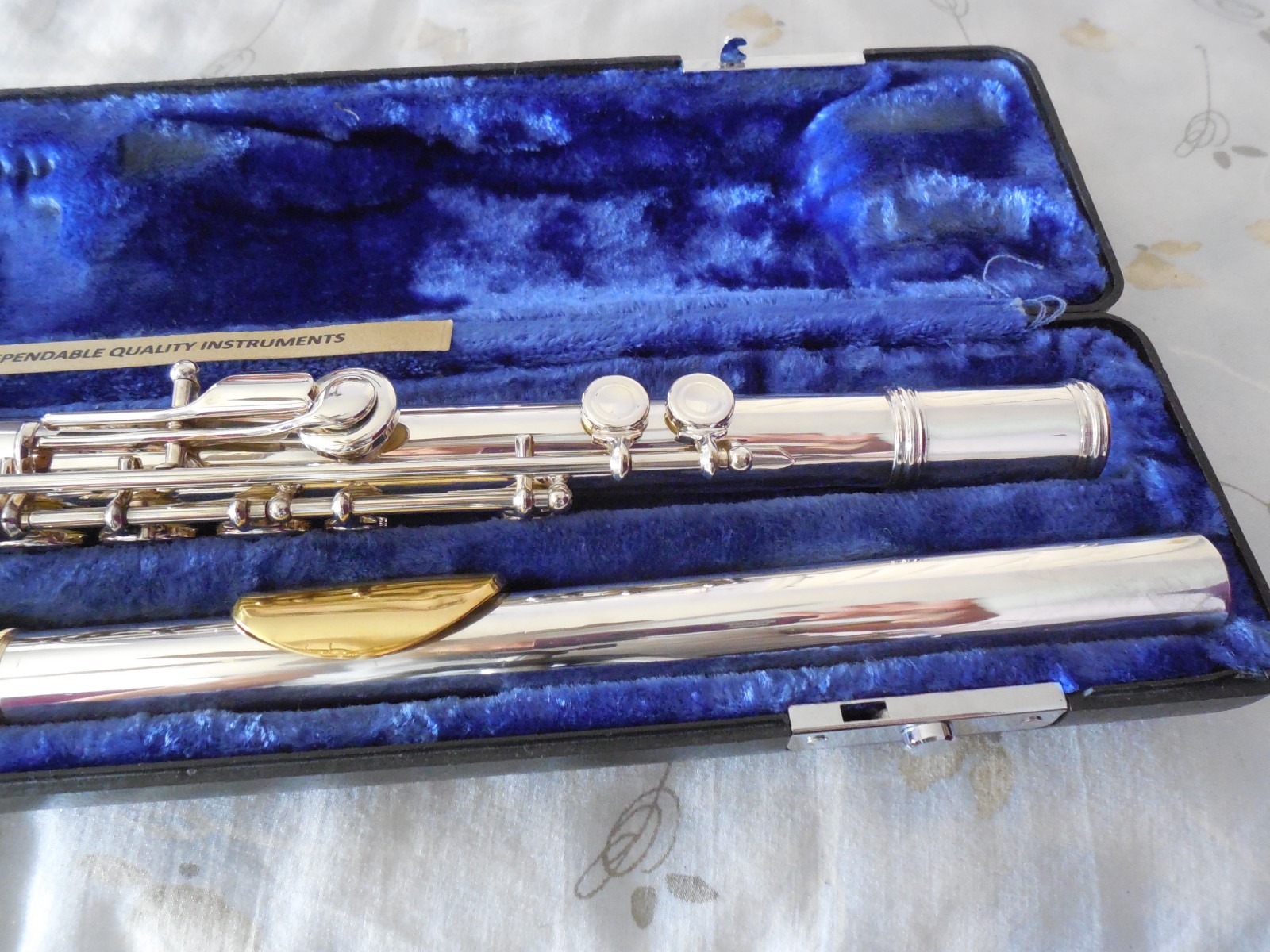 Emerson ELD Reconditioned Open Hole B Foot Sterling Silver Head Flute 3BSH