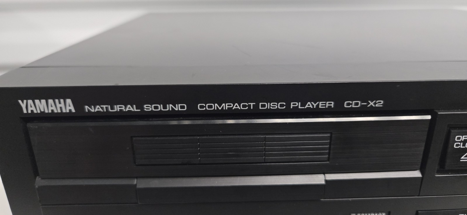 VTG Classic Yamaha CD-X2 Compact Disc Player (1985) Japan Made *FULLY SERVICED*