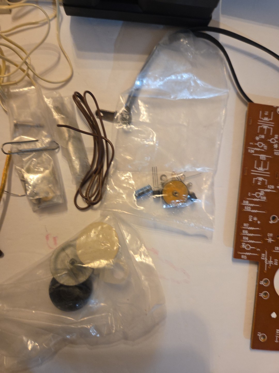 Marcraft SE-1007 Transistor Radio Kit - Not Complete