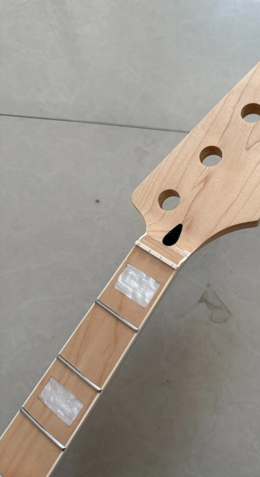 Gloss Maple Bass style 20 frets block Inlay electric bass neck 20 fret 34inch