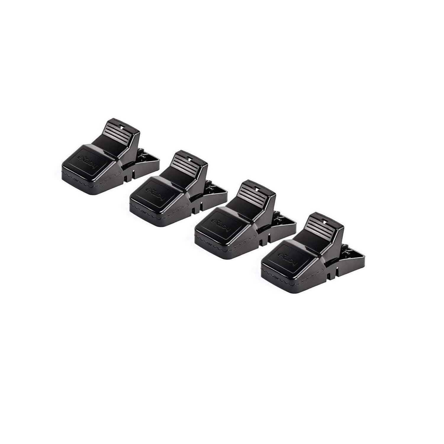 Large Powerful Rat Traps (4 Pack) - Kills Instantly with Powerful Steel Spring