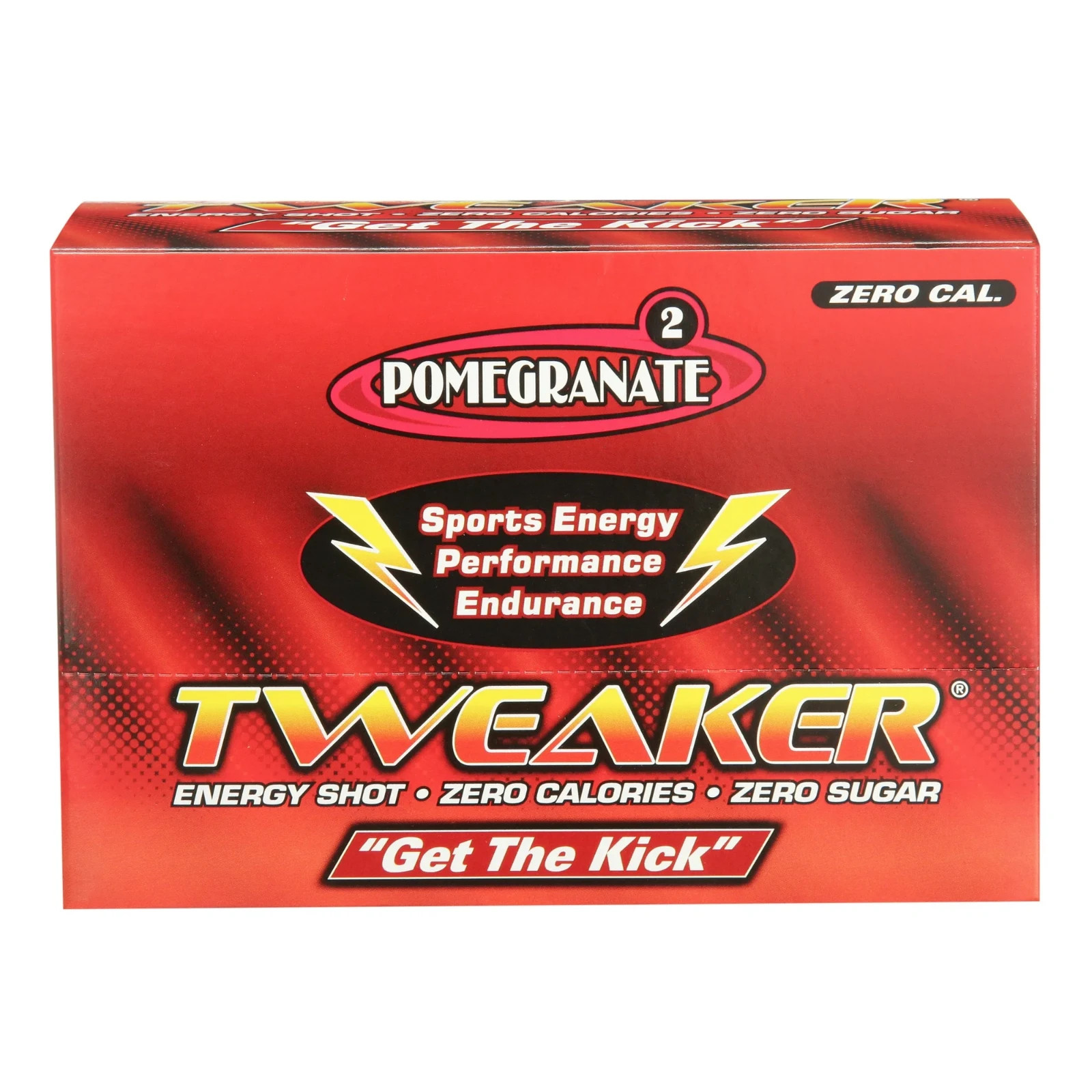 Tweaker Energy Shot, Pomegranate, 2 fl oz, 12 Count.....