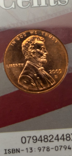 Lincoln Bicentennial Cents 1809-2009 - Five Coin Set! in case