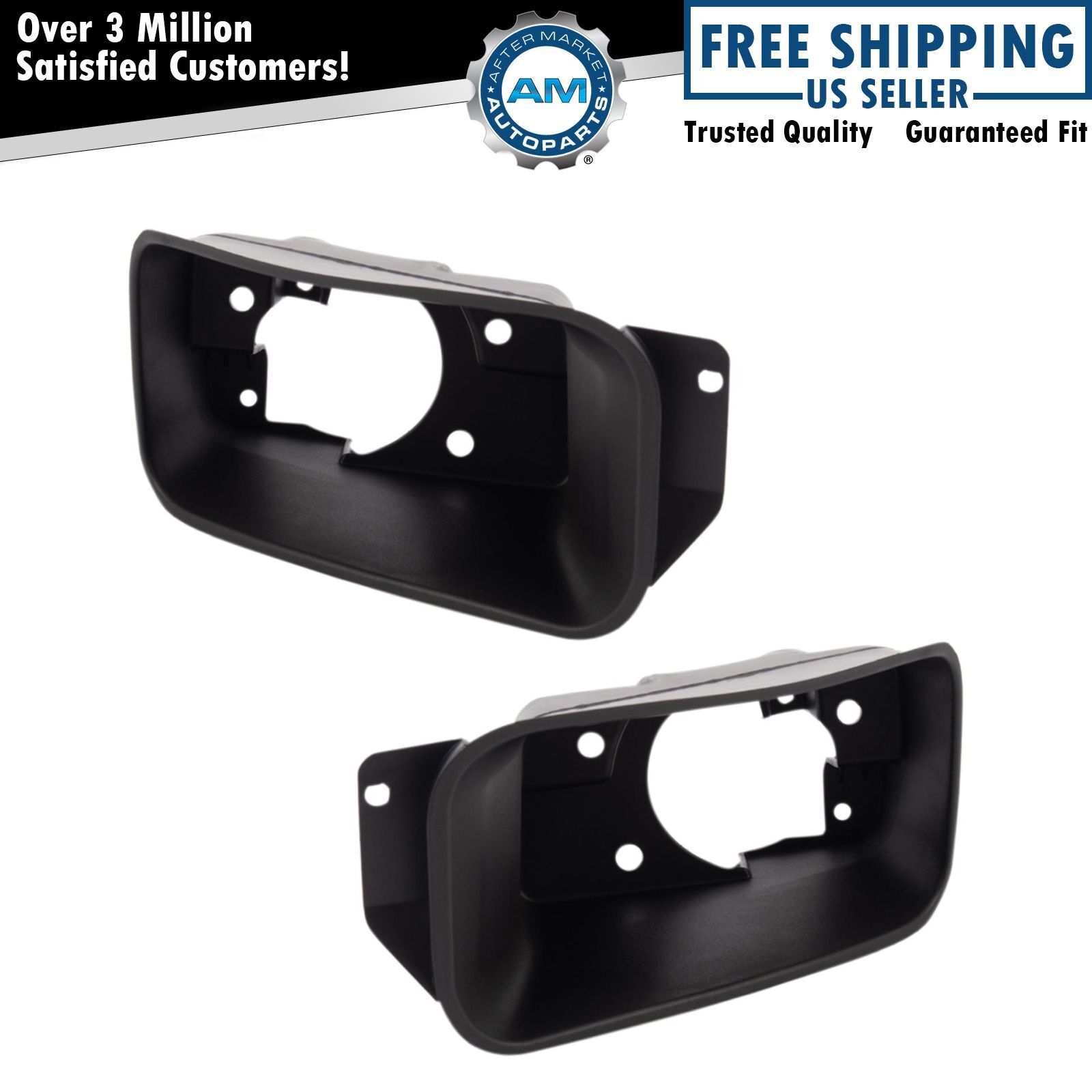 Front Fog Light Bracket Fits 11-14 Chevrolet Silverado 2500 HD Silverado 3500 HD