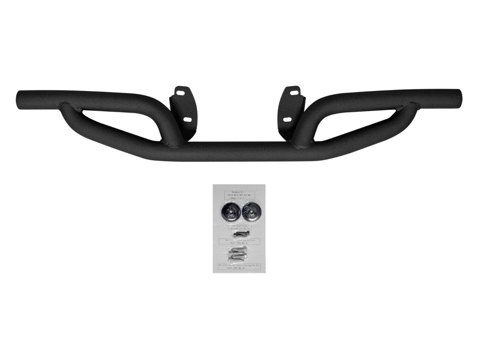 SuperATV Heavy Duty Rear Bumper for Polaris Sportsman 450-800 (2005+)