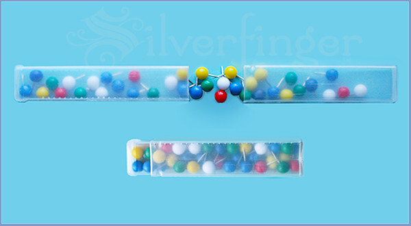 4 PC Sets Telescoping Plastic Tool Storage Cases Adjustable Length Drill Bit Box