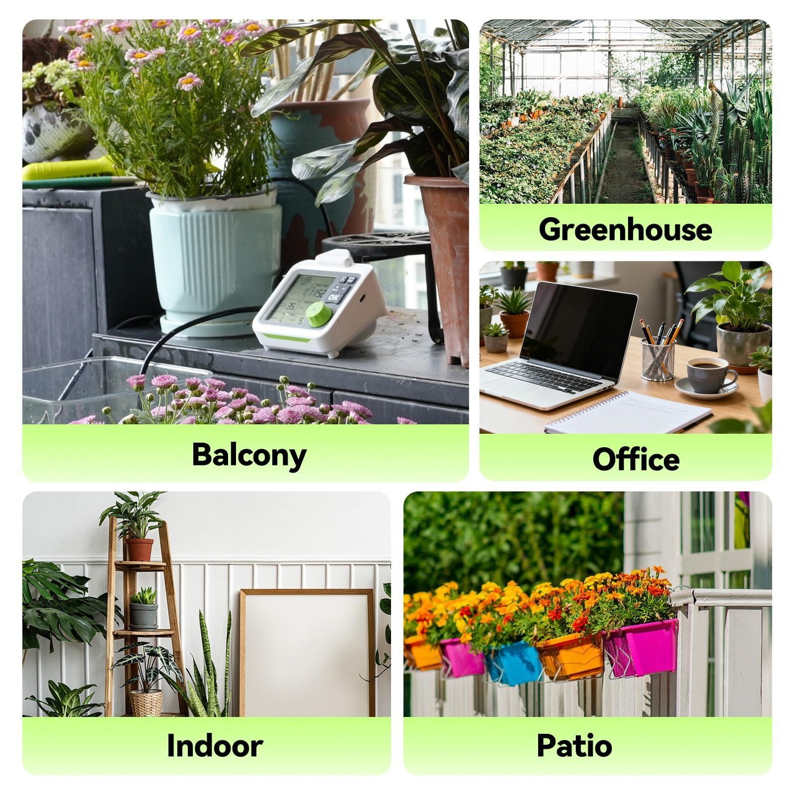 RAINPOINT Large Display Automatic Plant Watering for Up to 20 Indoor Pot Plants