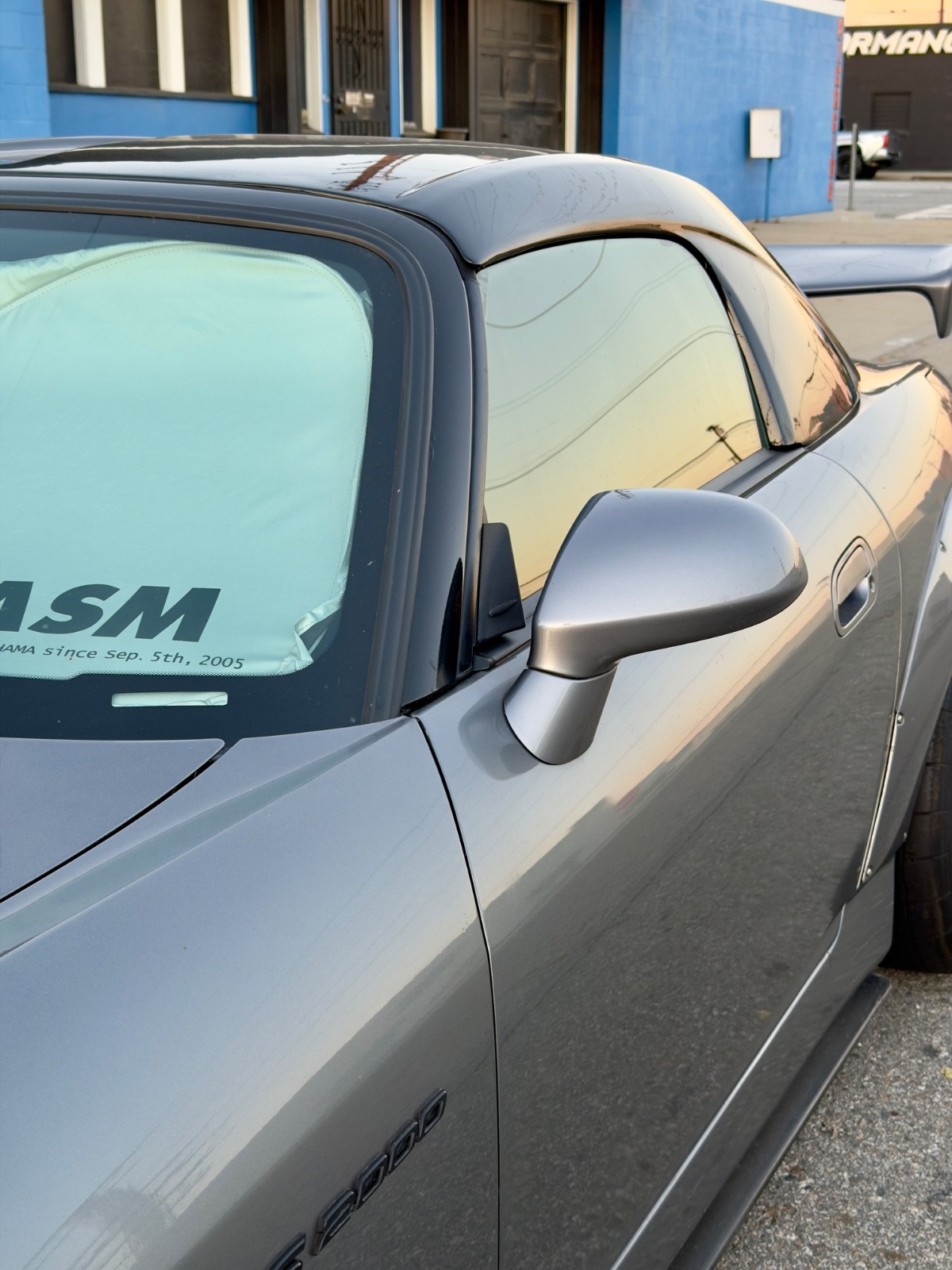 S2000 Wind Noise Reducer and Anti Buffeting Air Deflector