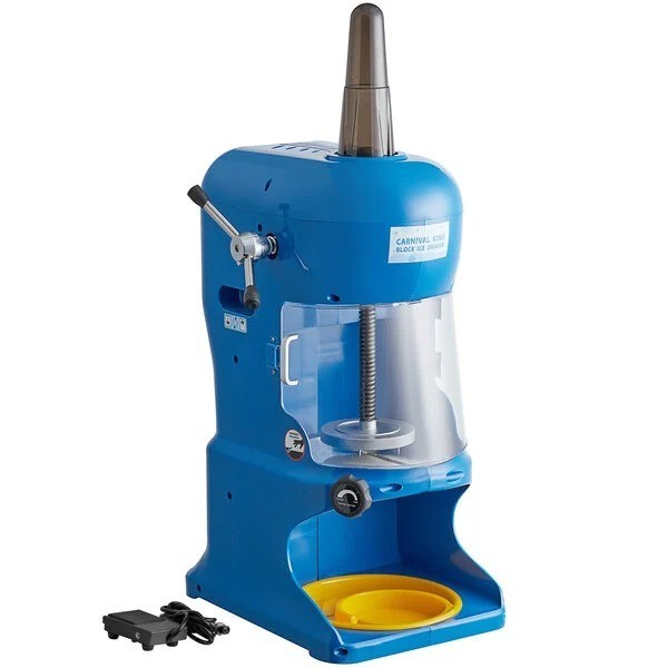 250W Commercial Ice Cub Shaved Ice Machine Premium Ice Shaver Snow Cone Maker