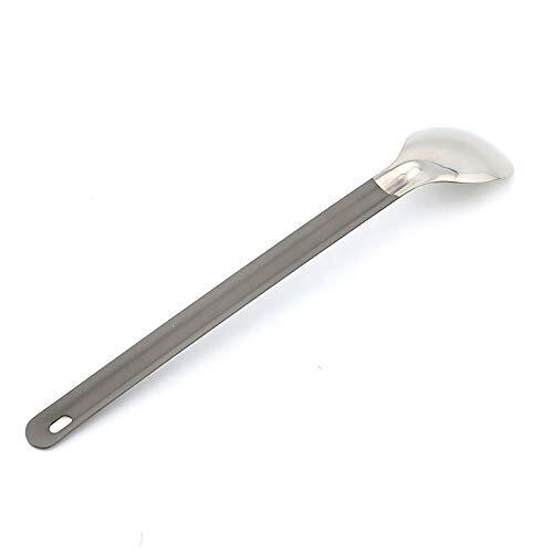 TOAKS Titanium Long Handle Spoon Polished Bowl Camping Utensil