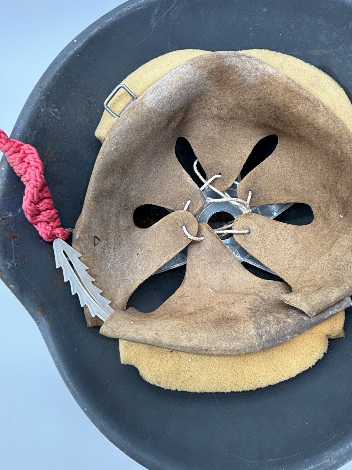 Vintage East German M56/76 Military Steel helmet